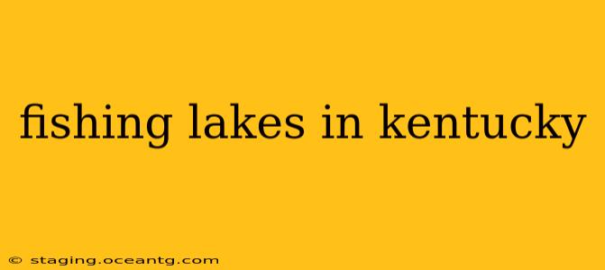 fishing lakes in kentucky