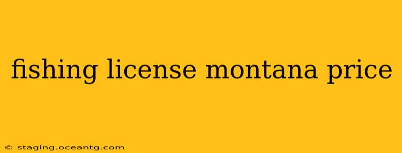 fishing license montana price