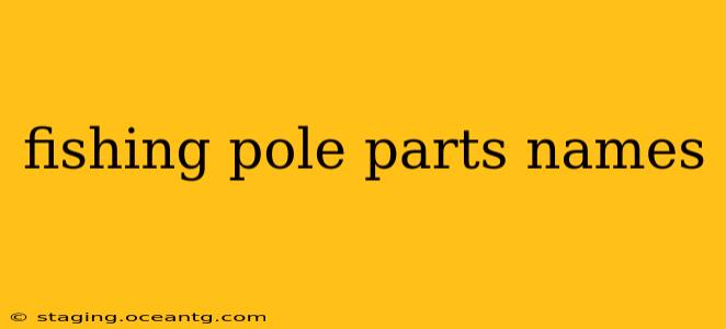 fishing pole parts names