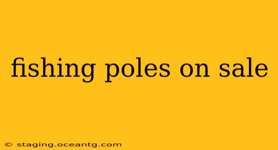 fishing poles on sale