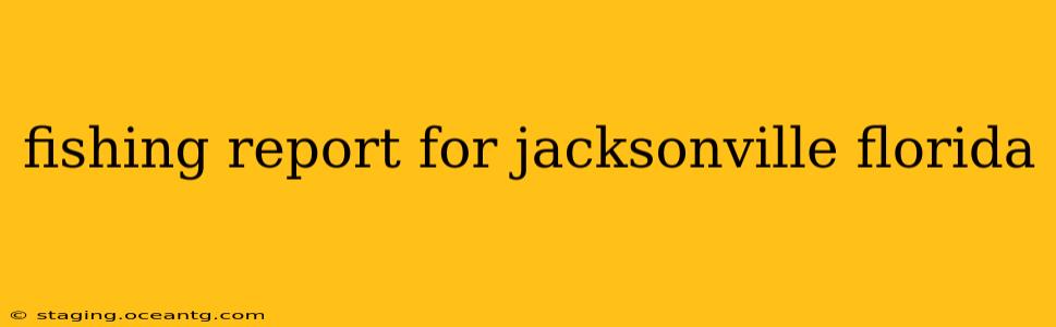 fishing report for jacksonville florida