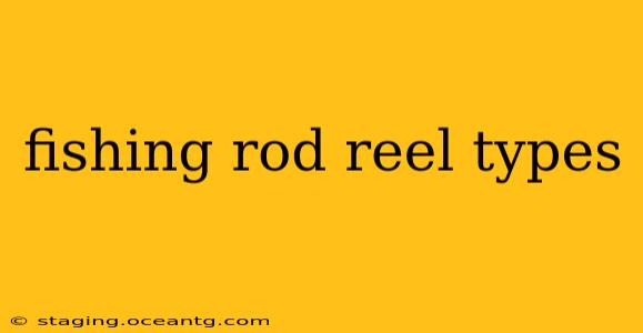 fishing rod reel types