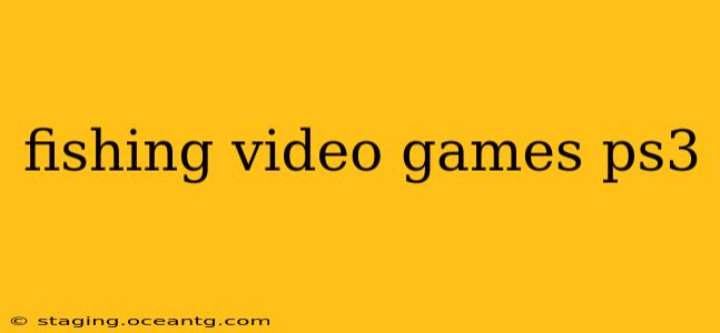 fishing video games ps3