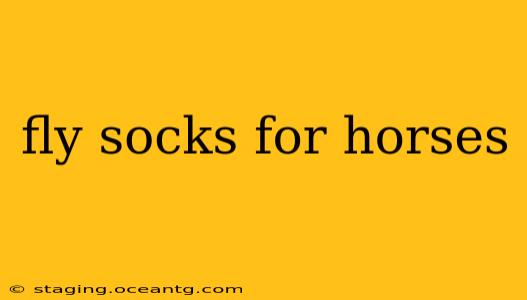 fly socks for horses