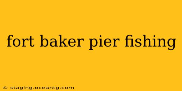 fort baker pier fishing