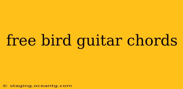 free bird guitar chords