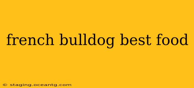 french bulldog best food