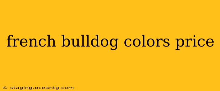 french bulldog colors price