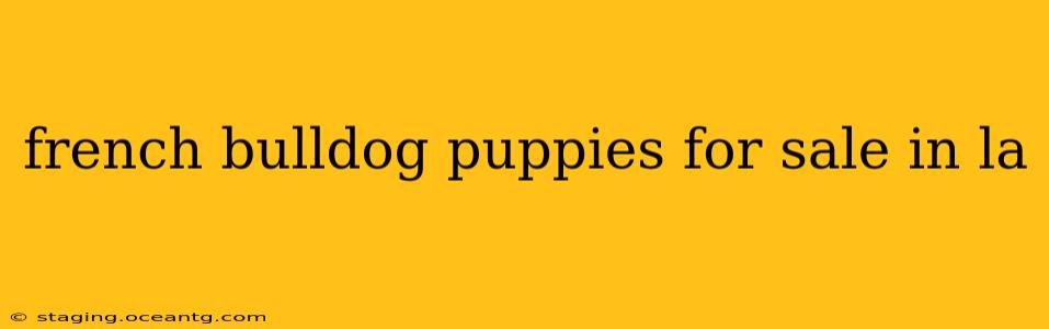 french bulldog puppies for sale in la