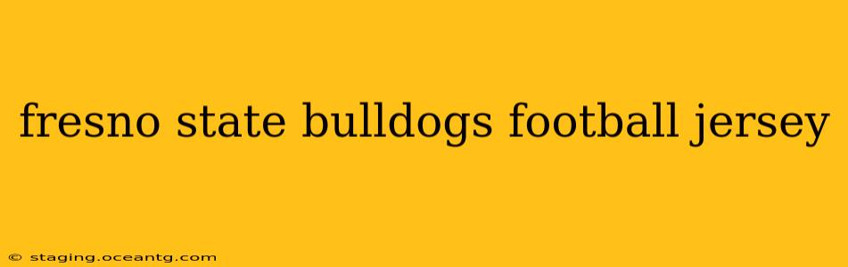 fresno state bulldogs football jersey