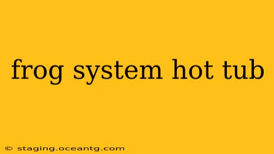 frog system hot tub