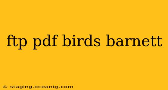 ftp pdf birds barnett