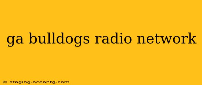 ga bulldogs radio network
