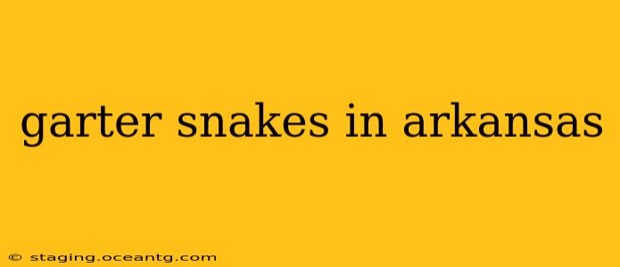 garter snakes in arkansas