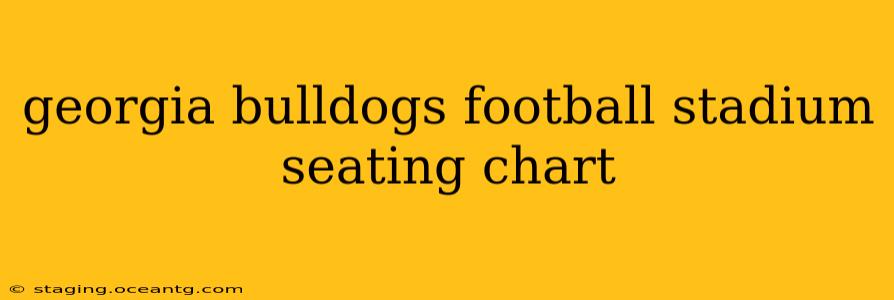 georgia bulldogs football stadium seating chart