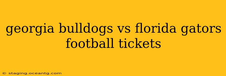 georgia bulldogs vs florida gators football tickets