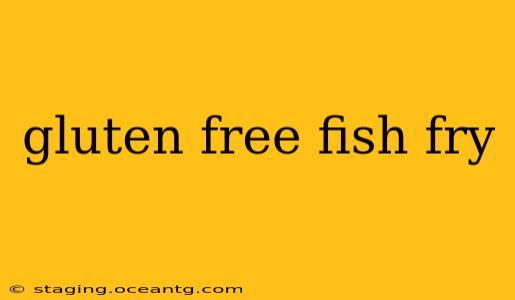 gluten free fish fry