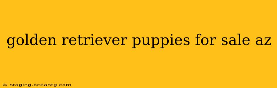 golden retriever puppies for sale az