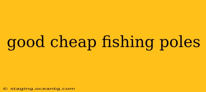 good cheap fishing poles