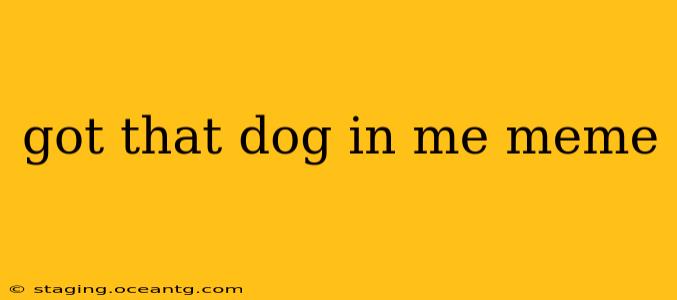 got that dog in me meme