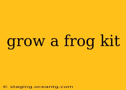 grow a frog kit