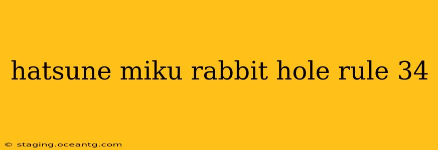 hatsune miku rabbit hole rule 34 hatsune miku rabbit hole rule 34