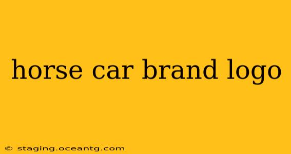horse car brand logo