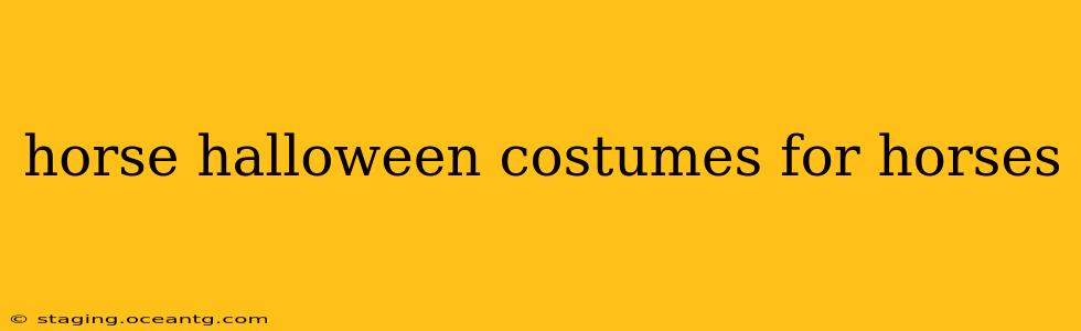 horse halloween costumes for horses