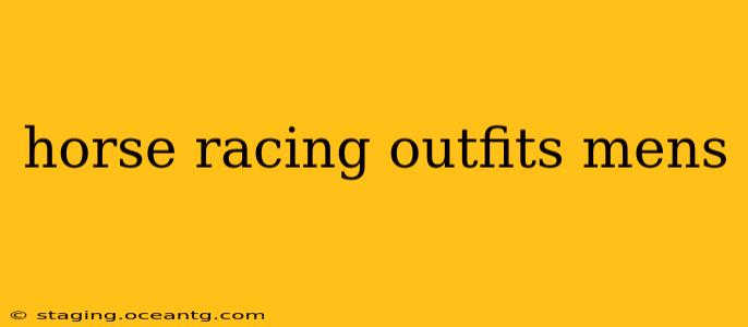 horse racing outfits mens
