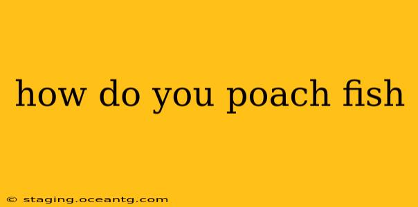 how do you poach fish