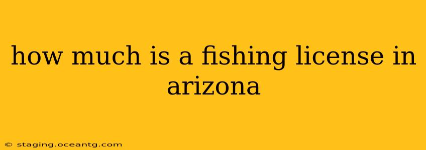 how much is a fishing license in arizona