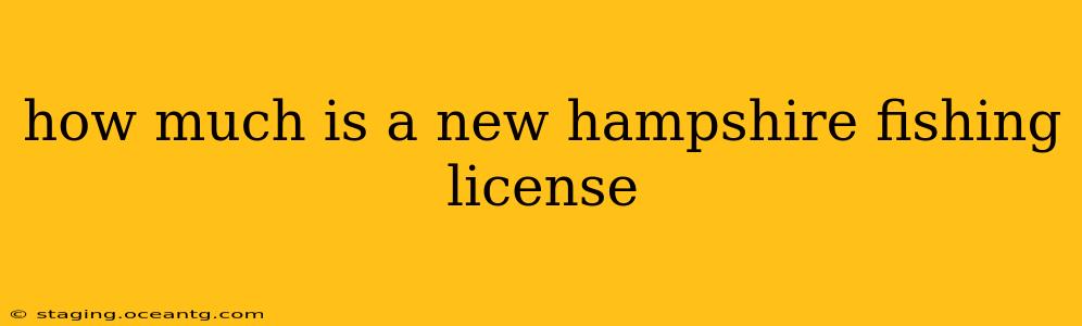how much is a new hampshire fishing license