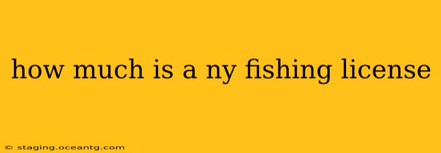 how much is a ny fishing license