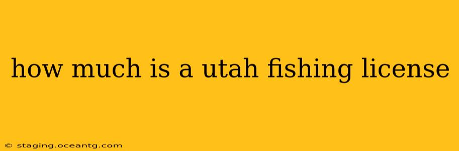 how much is a utah fishing license