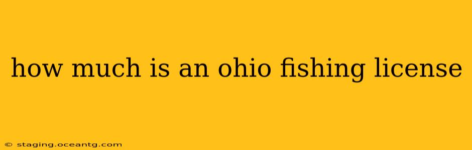 how much is an ohio fishing license