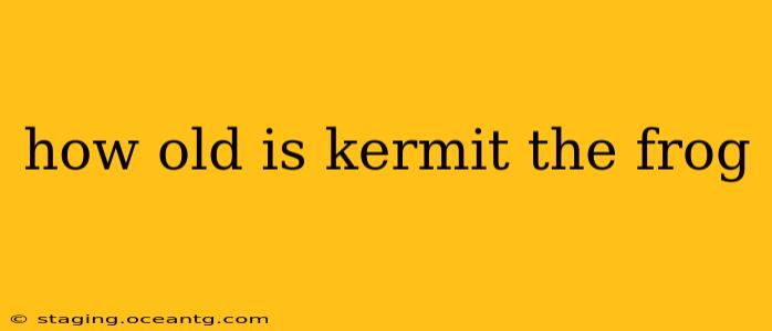 how old is kermit the frog