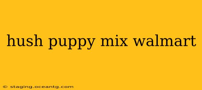 hush puppy mix walmart