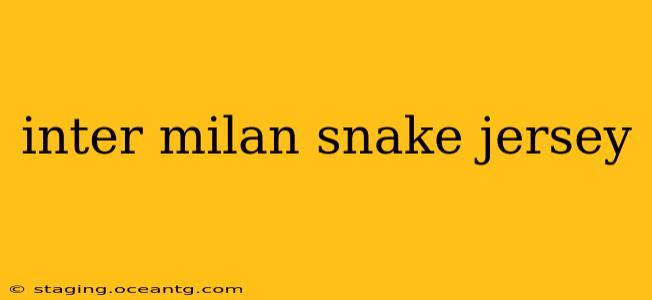 inter milan snake jersey