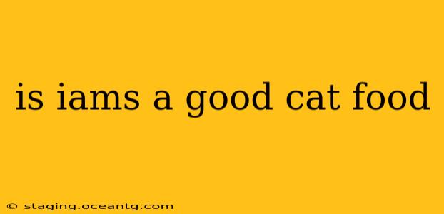 is iams a good cat food