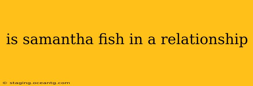 is samantha fish in a relationship
