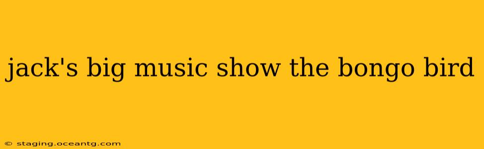 jack's big music show the bongo bird