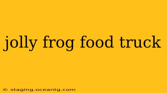 jolly frog food truck
