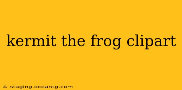 kermit the frog clipart