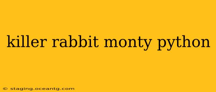 killer rabbit monty python
