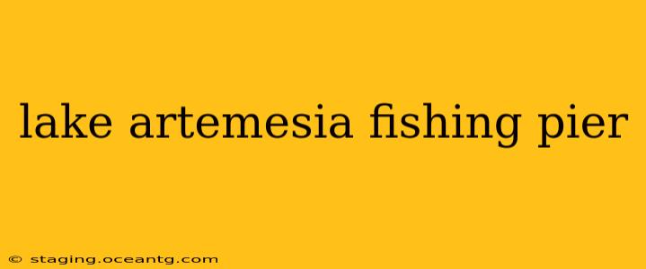 lake artemesia fishing pier