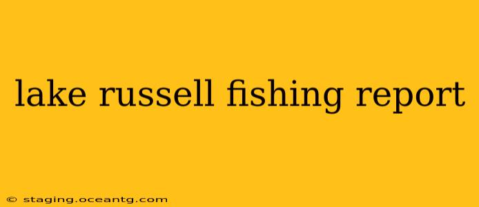 lake russell fishing report