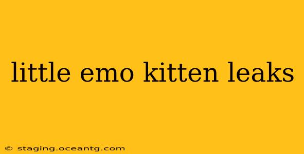 little emo kitten leaks