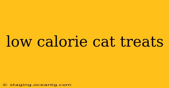 low calorie cat treats