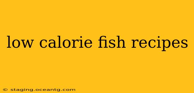 low calorie fish recipes