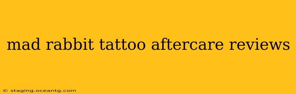 mad rabbit tattoo aftercare reviews